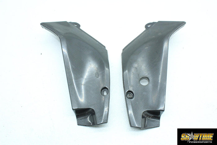 00-01 YAMAHA YZF R1 RIGHT LEFT GAS FUEL TANK PANELS COVERS TRIM SET COWLS