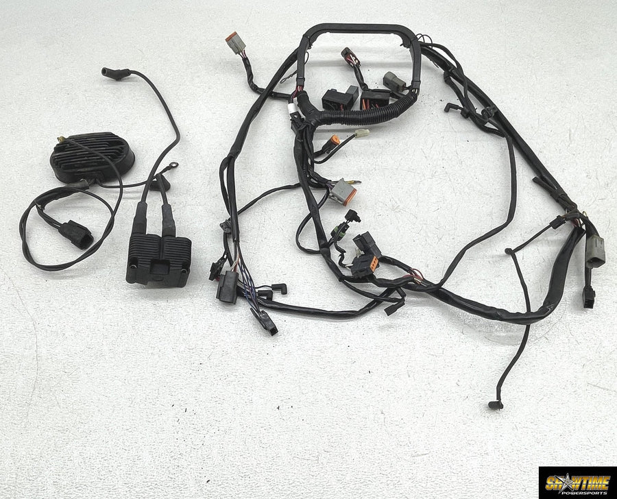 00-06 HARLEY-DAVIDSON SOFTAIL FXST MAIN ENGINE WIRING HARNESS RECTIFIER COIL
