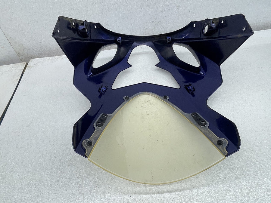 04-05 SUZUKI GSXR750 FRONT UPPER NOSE FAIRING COWL SHROUD WINDSHIELD