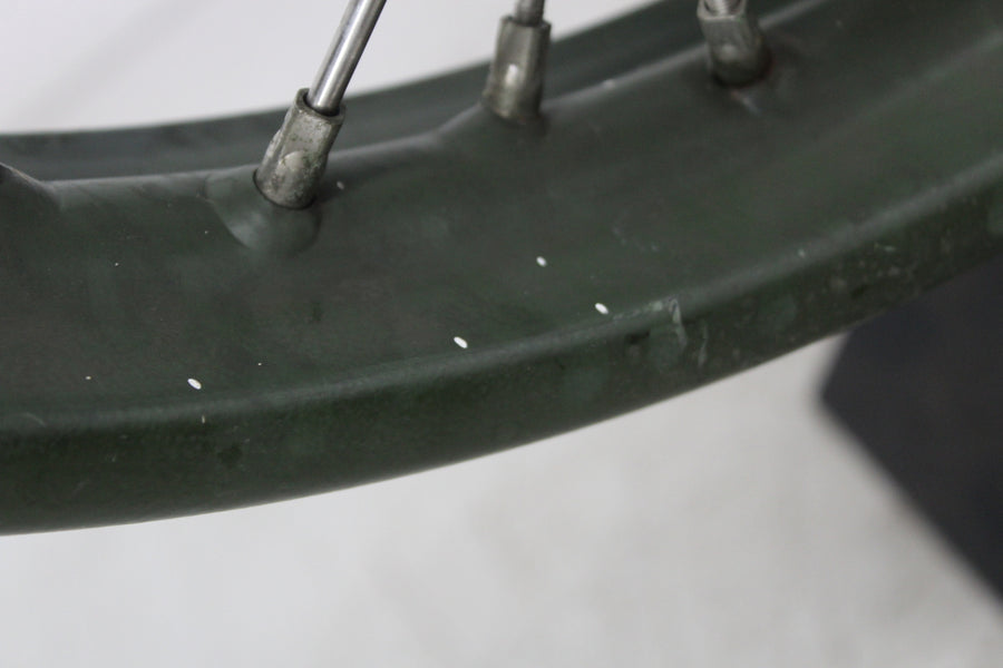 14 ROYAL ENFIELD BULLET 500 FRONT WHEEL RIM WOBBLE