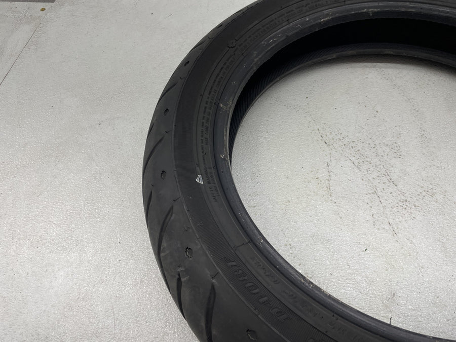 DUNLOP HARLEY-DAVIDSON D408F FRONT MOTORCYCLE TIRE 130/80/17