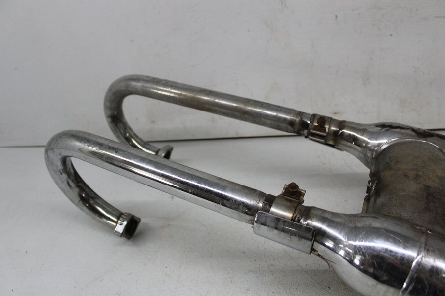 1999 BMW R1200C FULL EXHAUST SYSTEM HEADERS HEAD PIPE MUFFLER