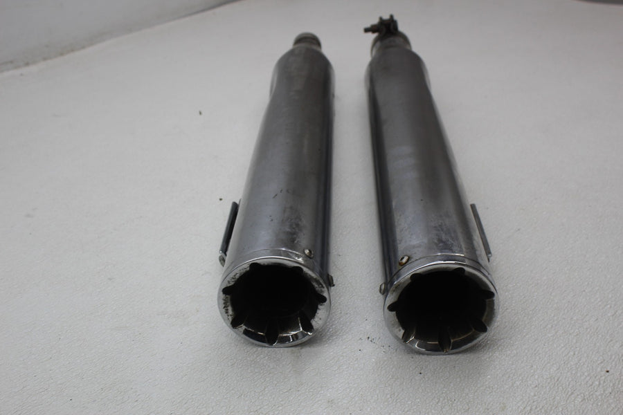 17-23 HARLEY-DAVIDSON STREET GLIDE VANCE & HINES EXHAUST PIPE MUFFLERS HEADER