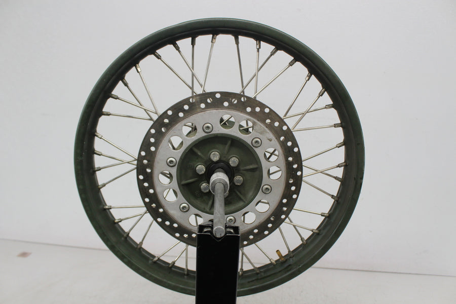 14 ROYAL ENFIELD BULLET 500 FRONT WHEEL RIM WOBBLE