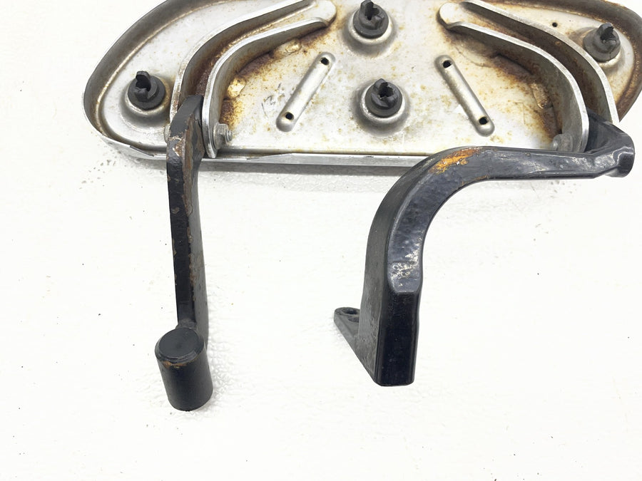 07-11 HARLEY-DAVIDSON STREET GLIDE FLHX FRONT FLOORBOARDS FOOT RESTS SET PAIR