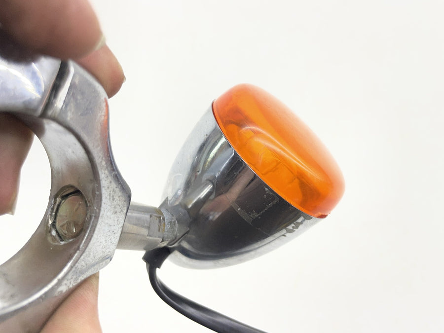 01-06 HARLEY-DAVIDSON SOFTAIL STANDARD FXSTI FRONT LEFT RIGHT TURN SIGNALS LIGHT
