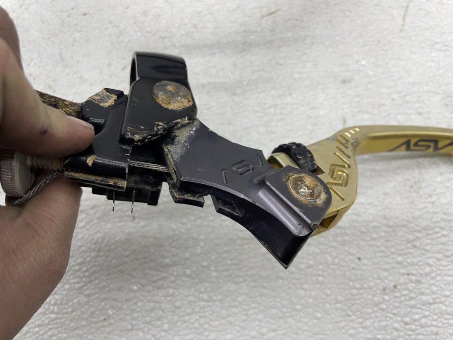 06-15 YAMAHA FZ1 ASV CLUTCH LEVER W/ PERCH & CABLE