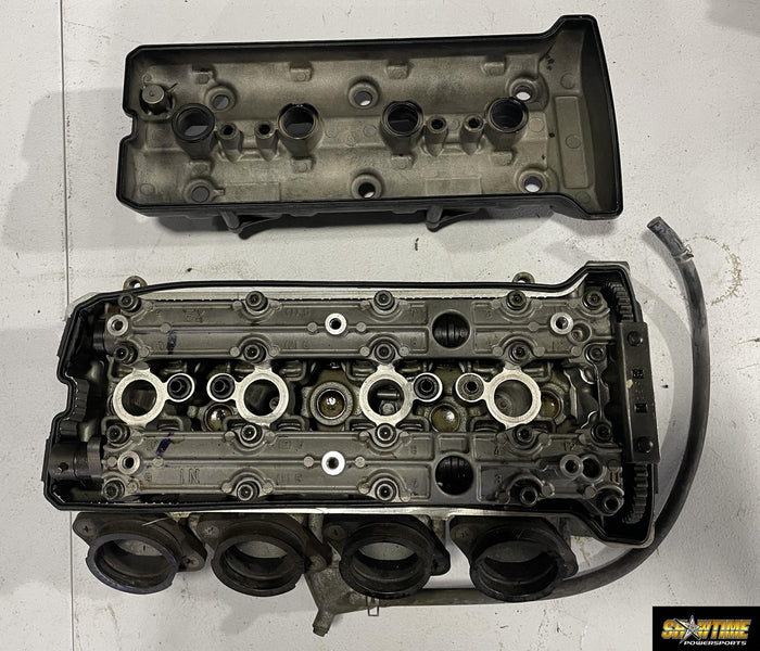00-03 SUZUKI GSXR750 ENGINE TOP END CYLINDER HEAD VALVES COVER