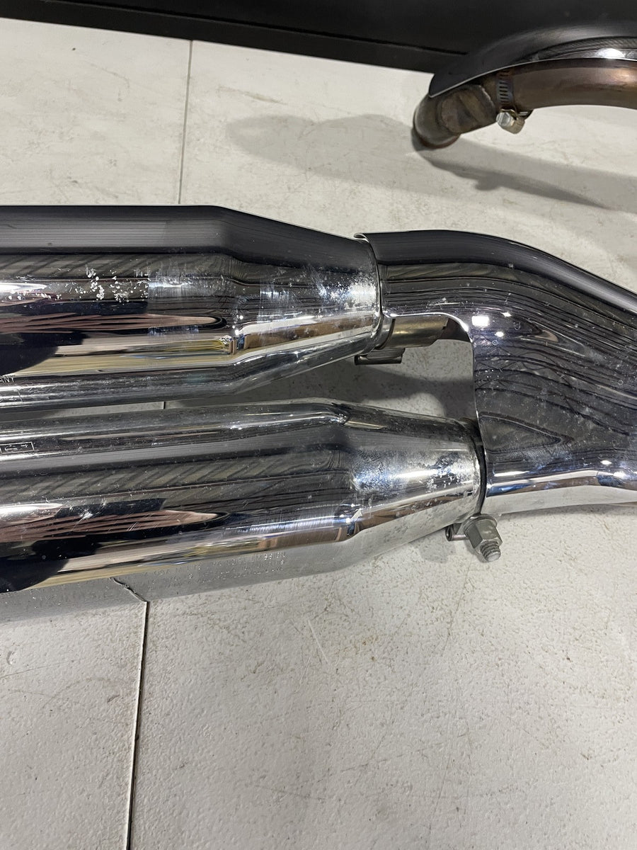 07-11 HARLEY-DAVIDSON DYNA WIDE GLIDE FXDWG MUFFLER EXHAUST SILENCER HEADER PIPE