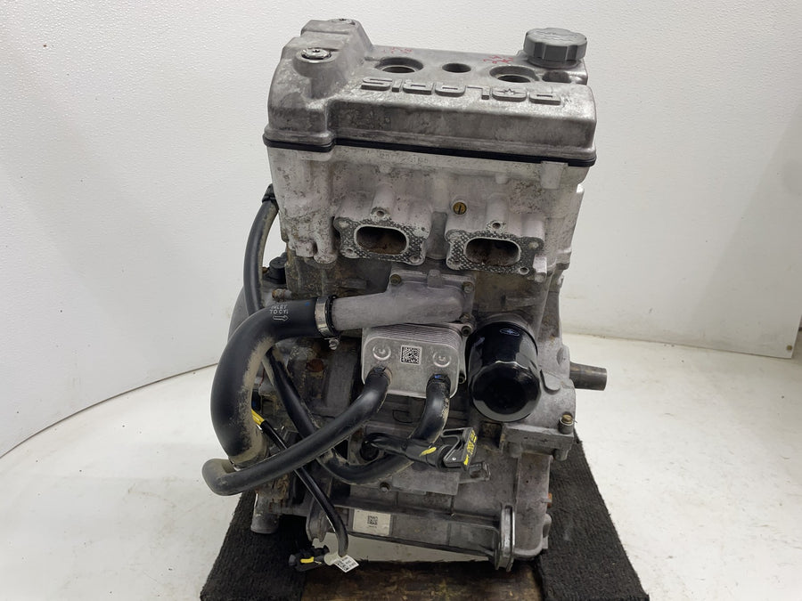 15-17 POLARIS RZR 900 ENGINE MOTOR CYLINDER HEAD CASES CRANK NICE RUNS CLEAN 2K