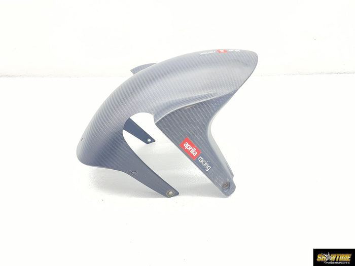 16-20 APRILIA RSV4 RR CARBON FIBER FRONT WHEEL FENDER COWL FAIRING