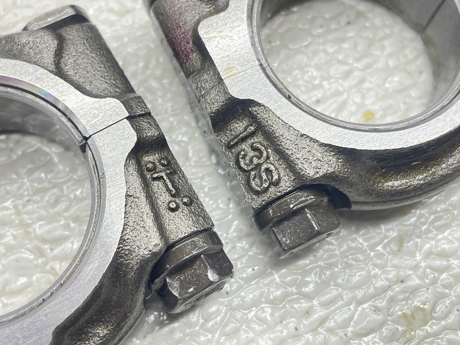 08-16 YAMAHA YZF R6 L ENGINE MOTOR PISTON CONNECTING RODS SET