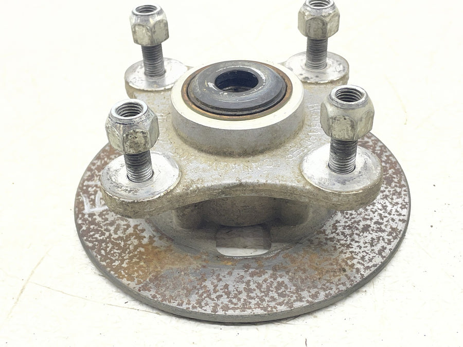 03-06 BOMBARDIER RALLY 200 REAR BACK FRONT WHEEL RIGHT LEFT HUBS HUB SET