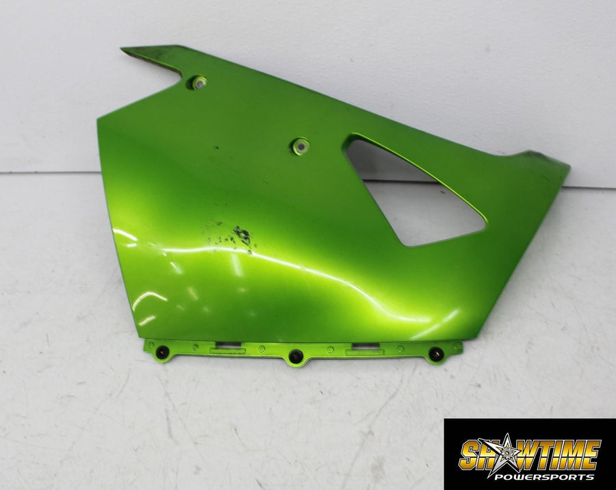 07-11 Kawasaki Ninja Zx14 Left Side mid Cover Cowl Panel Trim fairing