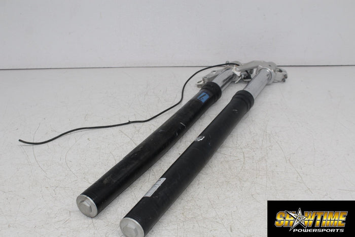 13-15 HUSQVARNA TR650 TERRA FRONT FORKS SHOCK SUSPENSION SET PAIR BENT