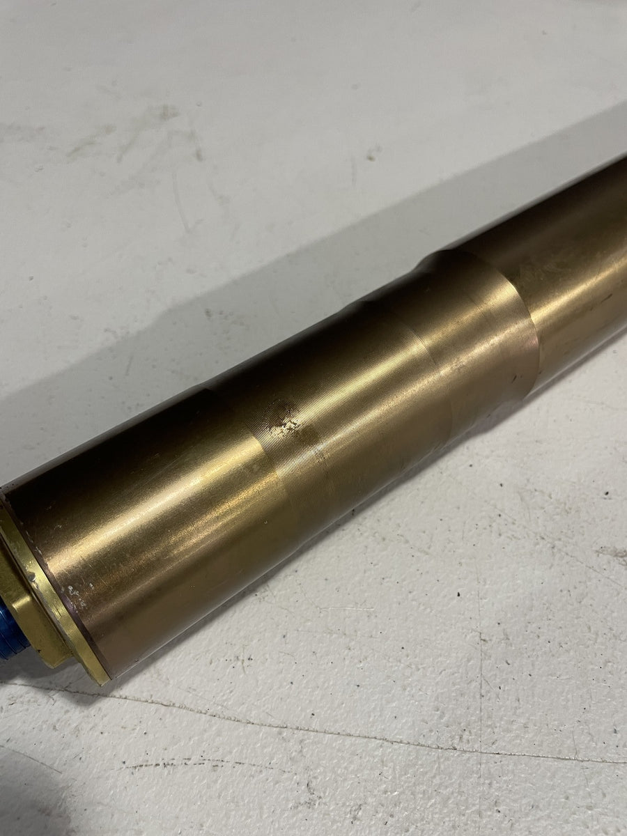 01-02 SUZUKI GSXR1000 LEFT FRONT FORK SHOCK SUSPENSION