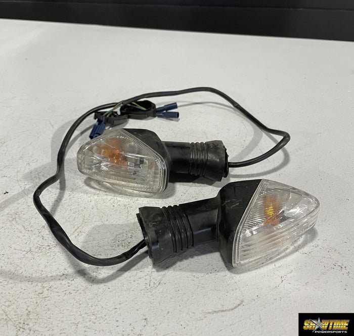 08-10 KAWASAKI NINJA ZX10R REAR LEFT RIGHT TURN SIGNALS LIGHT INDICATORS