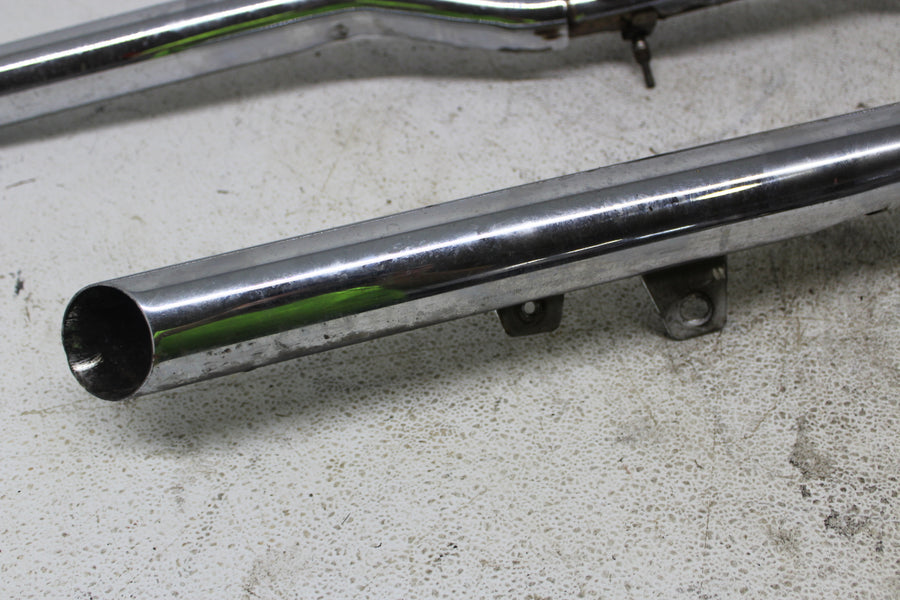 1999 YAMAHA V STAR 1100 XVS1100 CUSTOM FULL EXHAUST SYSTEM HEADERS HEAD PIPE