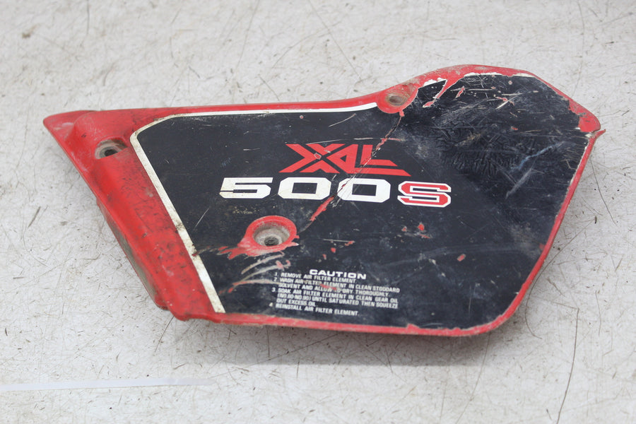 81 HONDA XL500 Left SIDE FAIRING COWL FAIRING COVER