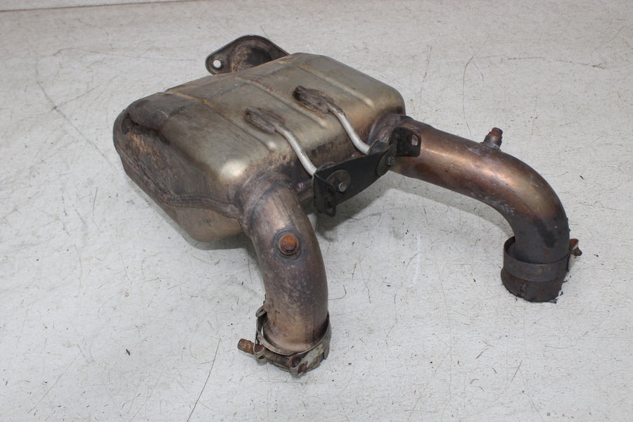 10-12 CAN-AM SPYDER ROADSTER RT EXHAUST HEADER PIPES MANIFOLD CHAMBER