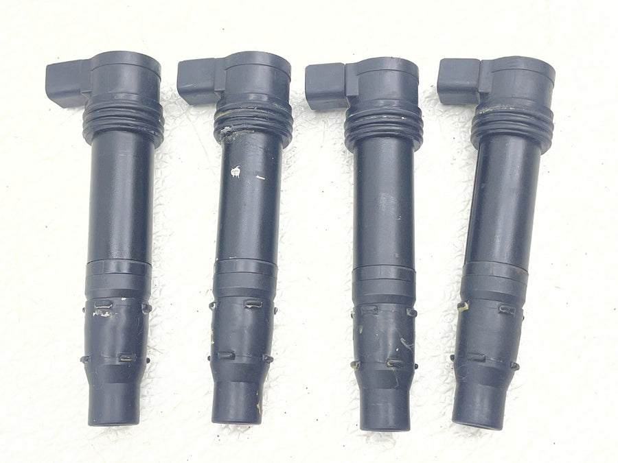 07-08 KAWASAKI NINJA ZX6R IGNITION COILS COIL SPARK PLUG CAPS STICKS 21171-1282