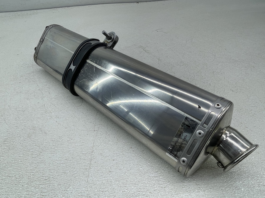 04-05 SUZUKI GSXR750 YOSHIMURA EXHAUST PIPE MUFFLER SLIP ON CAN SILENCER