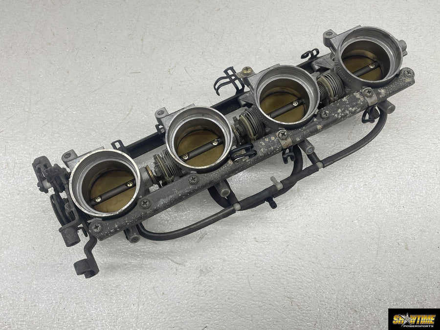 02-05 KAWASAKI NINJA ZX12R THROTTLE BODY BODIES BARE