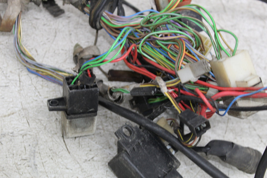 85-88 BMW K100RT MAIN ENGINE WIRING HARNESS MOTOR WIRE LOOM (SEE DESCP)