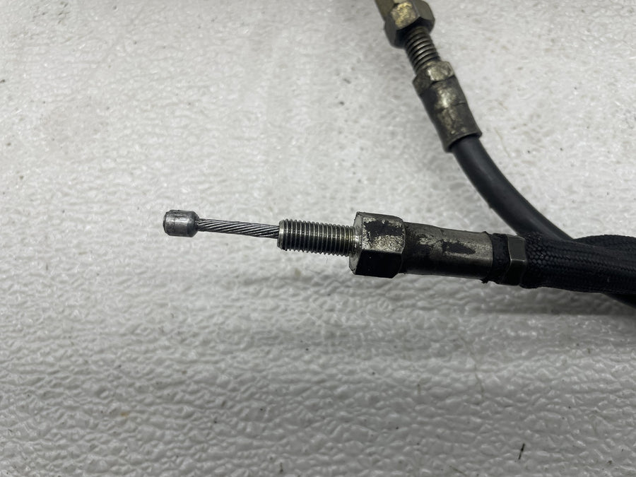 00-05 HARLEY-DAVIDSON DYNA LOW RIDER FXDL CHROME CLUTCH PERCH LEVER W/ CABLE
