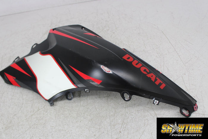 14 DUCATI MULTISTRADA 1200 RIGHT GAS TANK FUEL CELL COVER FAIRING COWL