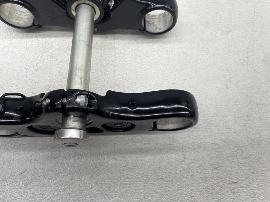 18-23 HARLEY-DAVIDSON STREET BOB FORK CLAMPS UPPER LOWER TRIPLE TREE SET