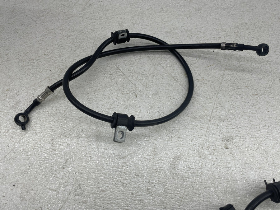 21-22 HARLEY-DAVIDSON IRON 883 XL883N BRAKE LINES HOSES HOSE LINE FRONT REAR