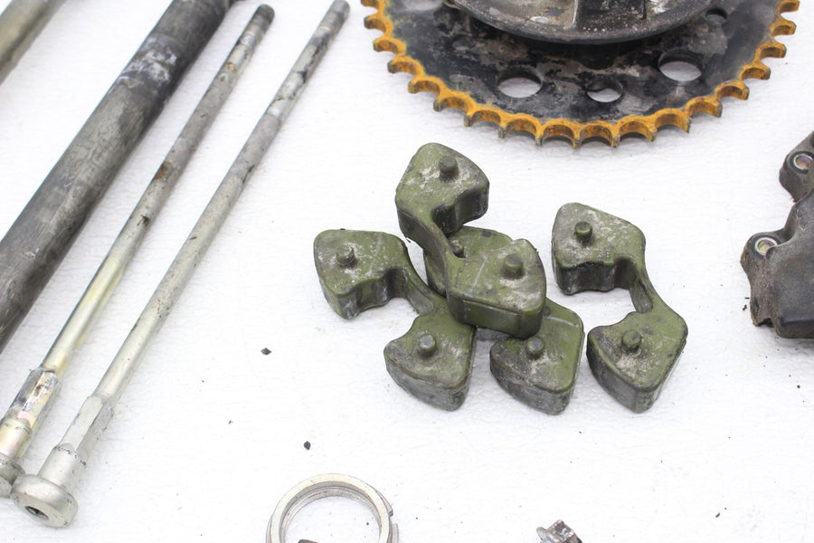 16-20 KAWASAKI NINJA ZX10R PARTS HARDWARE AXLE SPROCKET COVER PEGS DAMPER HORN