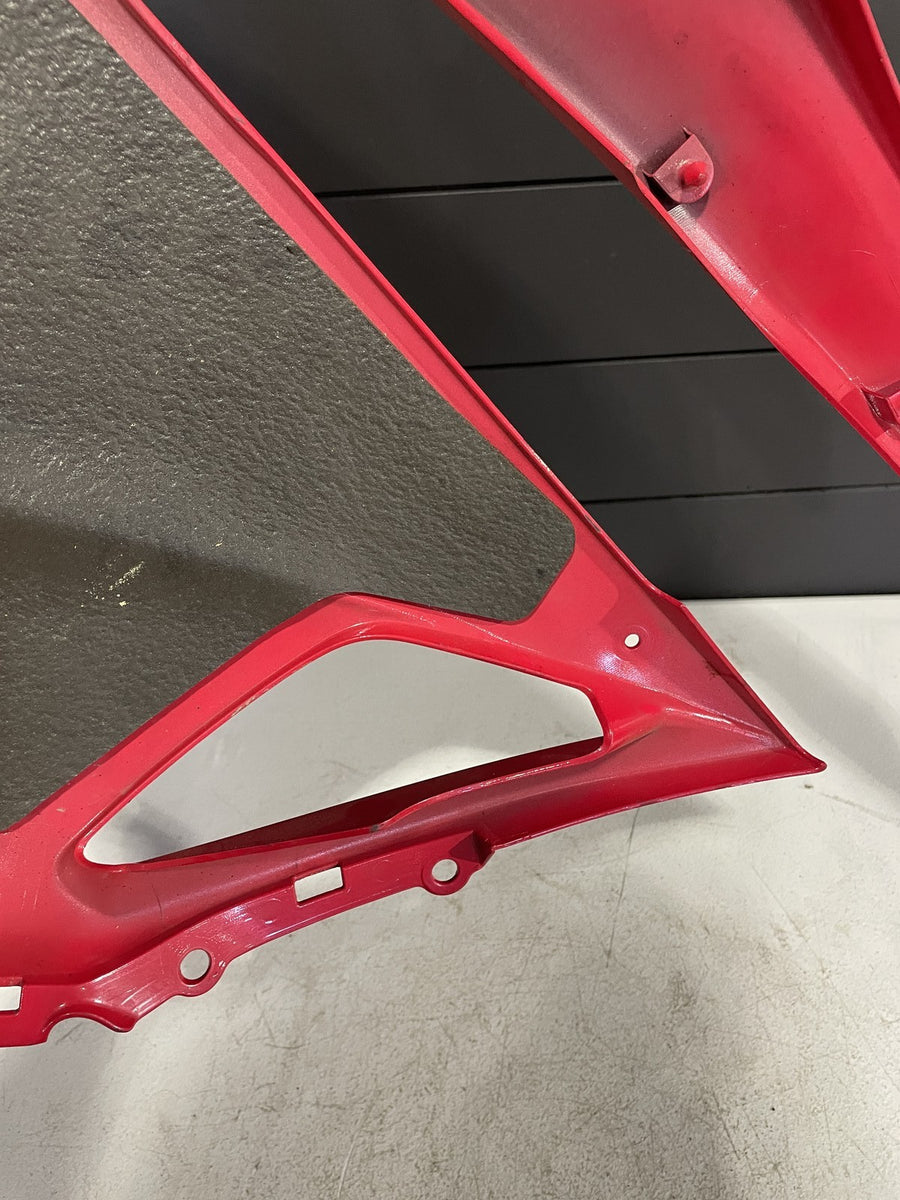 09-12 KAWASAKI NINJA ZX6R RIGHT LOWER MID UPPER SIDE FAIRING COWL