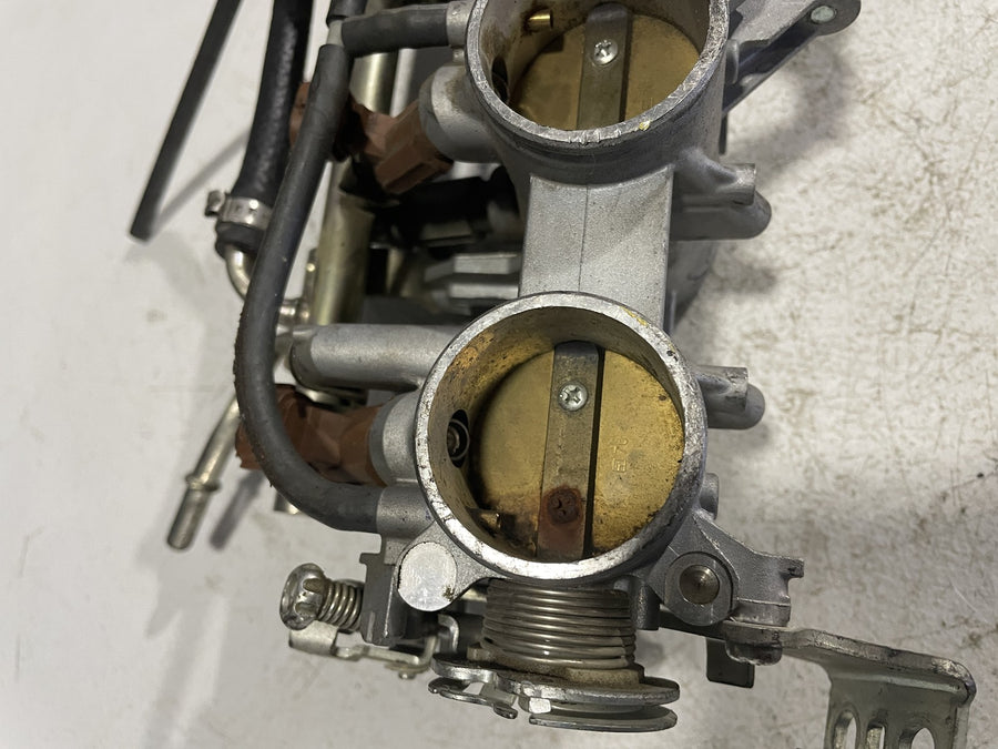06-07 SUZUKI GSXR600 THROTTLE BODY BODIES FUEL INJECTORS STVA TPS 13405-01H11