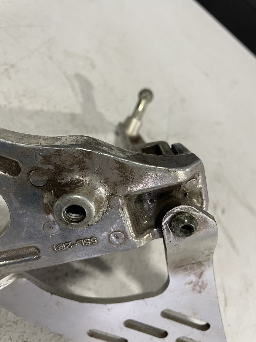 03-05 YAMAHA YZF R6 LEFT REARSET REAR SET FOOT PEG W SHIFTER