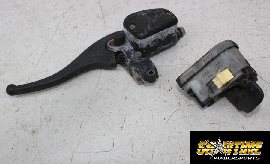 05 POLARIS SPORTSMAN 500 FRONT BRAKE MASTER CYLINDER THUMB THROTTLE