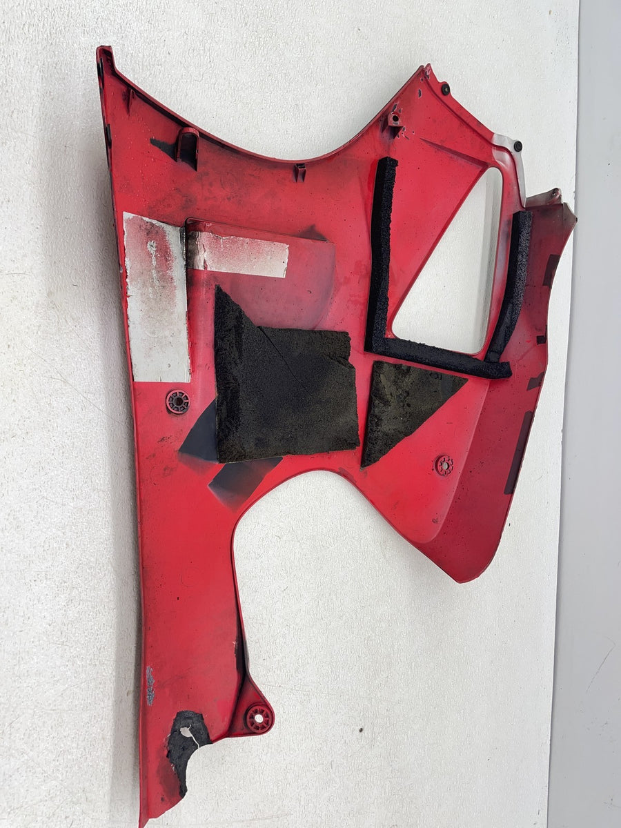 00-01 HONDA RVT1000R RC51 SP1 RIGHT MID UPPER SIDE FAIRING COWL PLASTIC