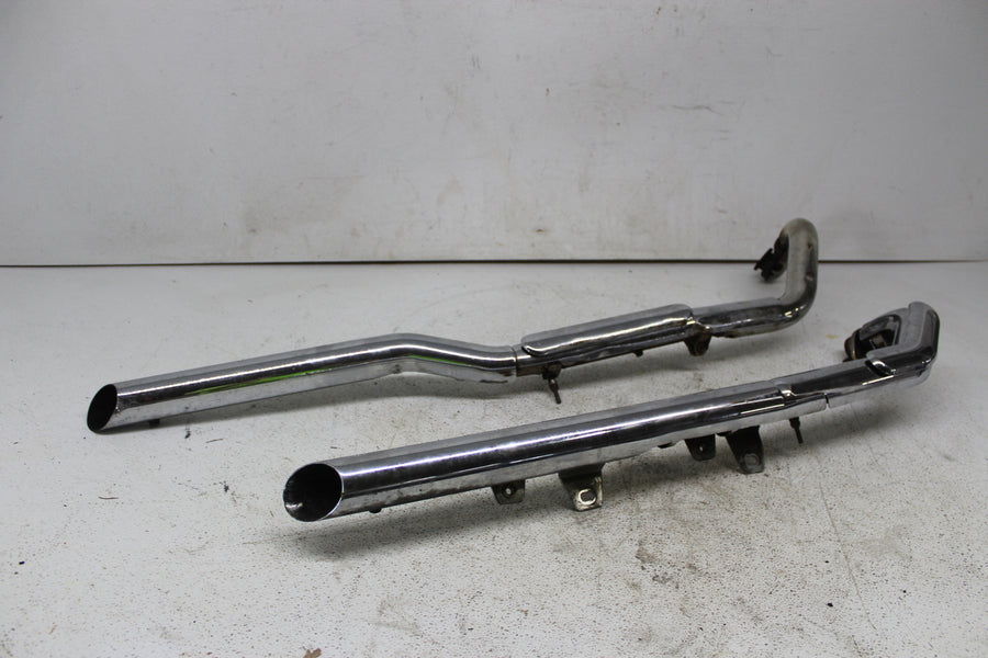 1999 YAMAHA V STAR 1100 XVS1100 CUSTOM FULL EXHAUST SYSTEM HEADERS HEAD PIPE