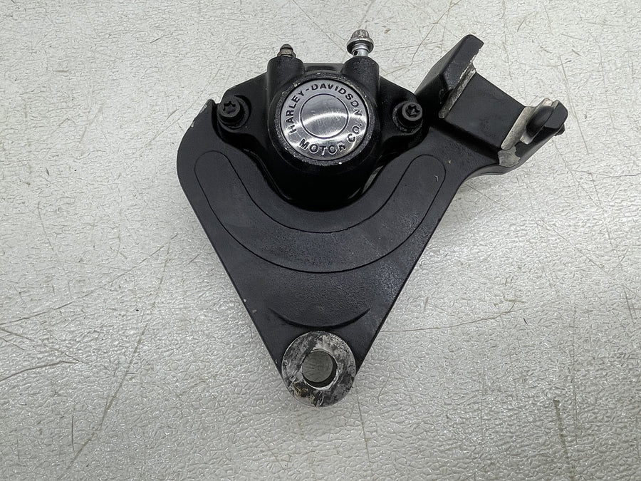 87-92 HARLEY-DAVIDSON LOW RIDER FXLR REAR BACK BRAKE CALIPER W MOUNT BRACKET