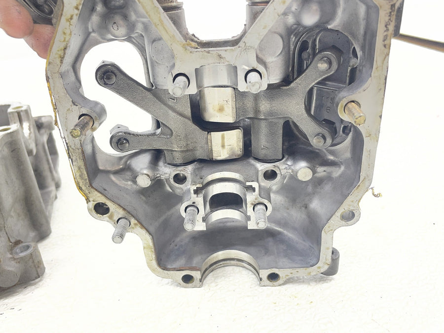 05-09 KAWASAKI BRUTE FORCE 750 KVF750 ENGINE REAR CYLINDER HEAD VALVES CAM COVER
