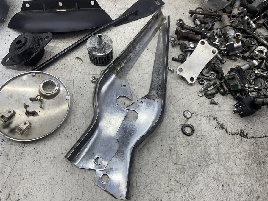 89-91 HARLEY-DAVIDSON ELECTRA GLIDE CLASSIC FLHTC PARTS HARDWARE LOT