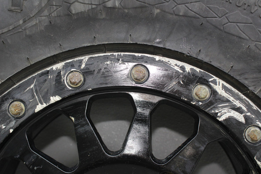 20-26 KAWASAKI TERYX KRX 1000 KRF 1000 HD BEADLOCK FRONT REAR WHEELS RIMS SET
