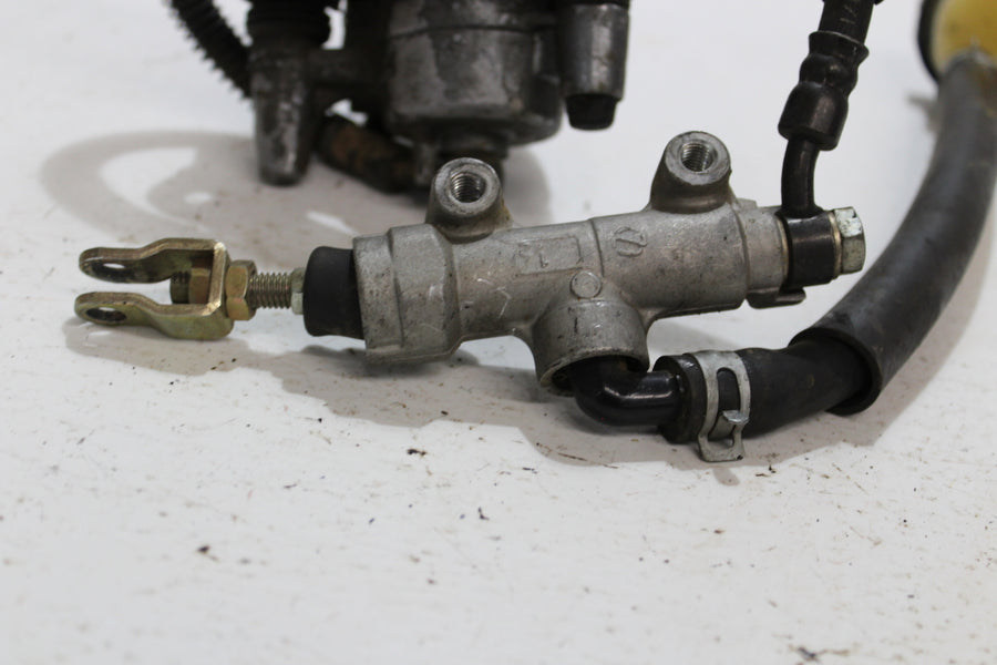 1993 KAWASAKI NINJA ZX6 ZX600E RIGHT REARSET REAR SET DRIVER FOOT PEG REST STOP