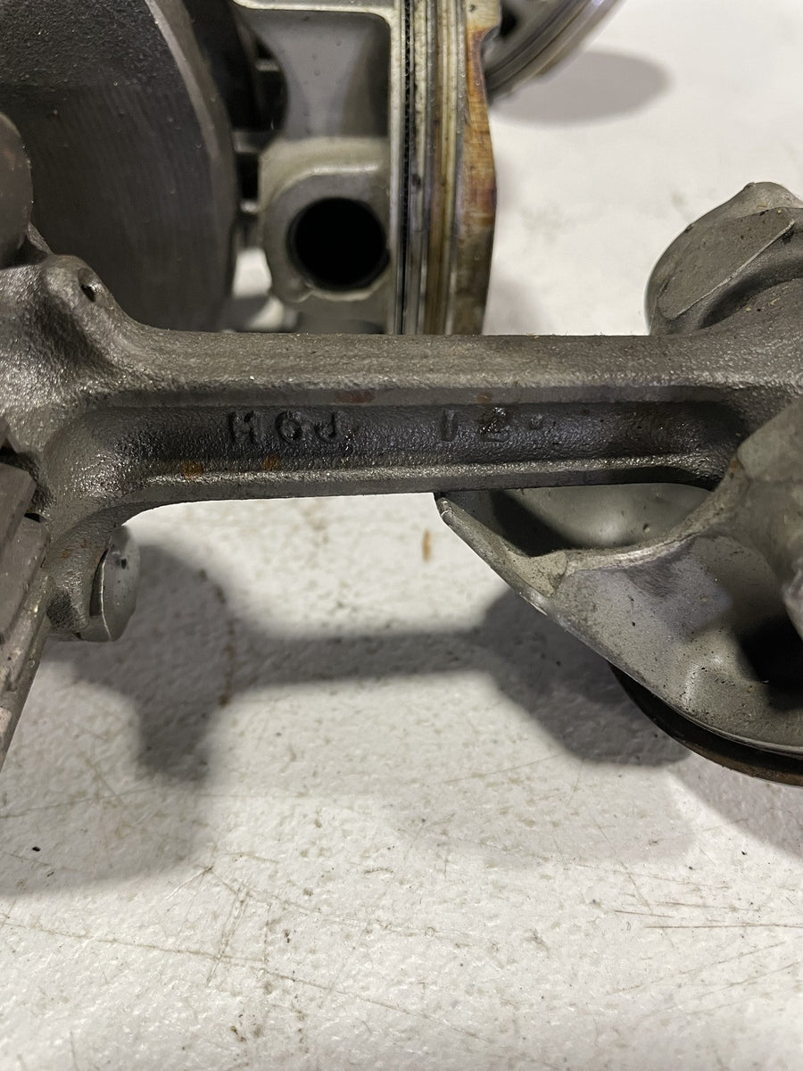 00-01 HONDA CBR929RR ENGINE MOTOR CRANKSHAFT CRANK SHAFT W PISTONS RODS