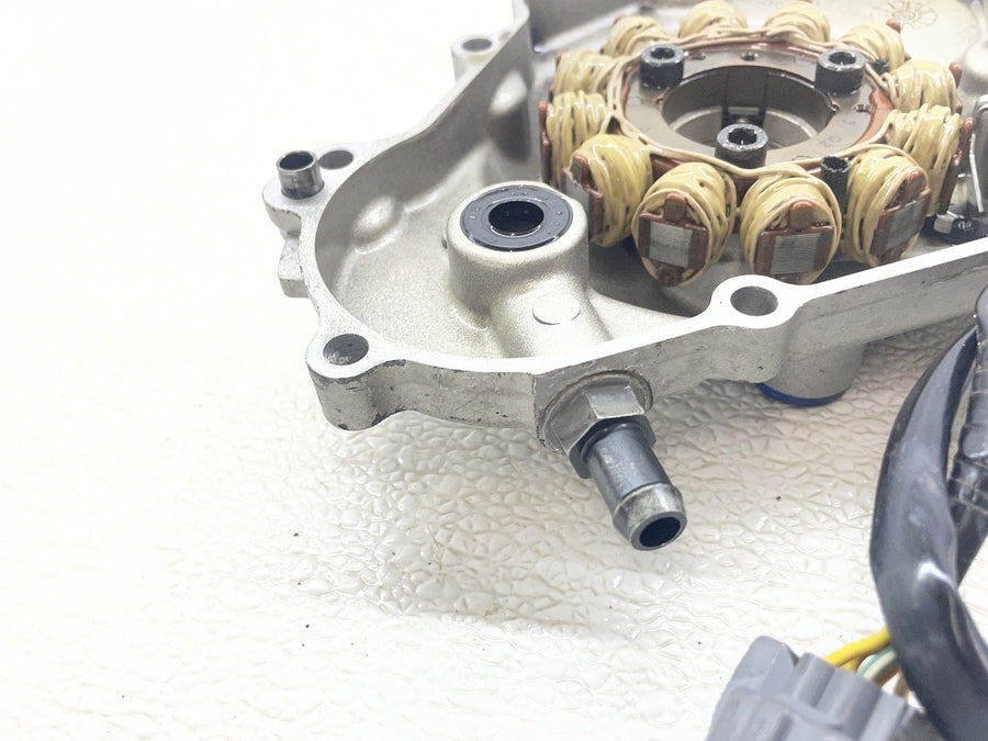06-18 KAWASAKI KX450F KX450 STATOR MAGNETO ROTOR FLYWHEEL COVER ELECTRICS
