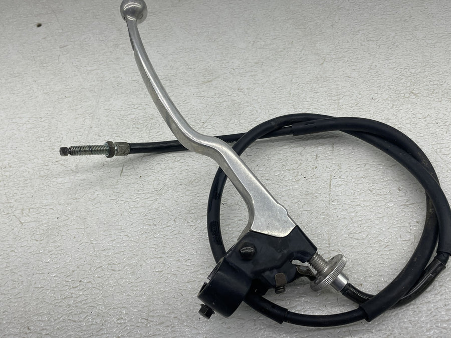 04-05 SUZUKI GSXR750 CLUTCH LEVER PERCH MOUNT BRACKET w/ CABLE