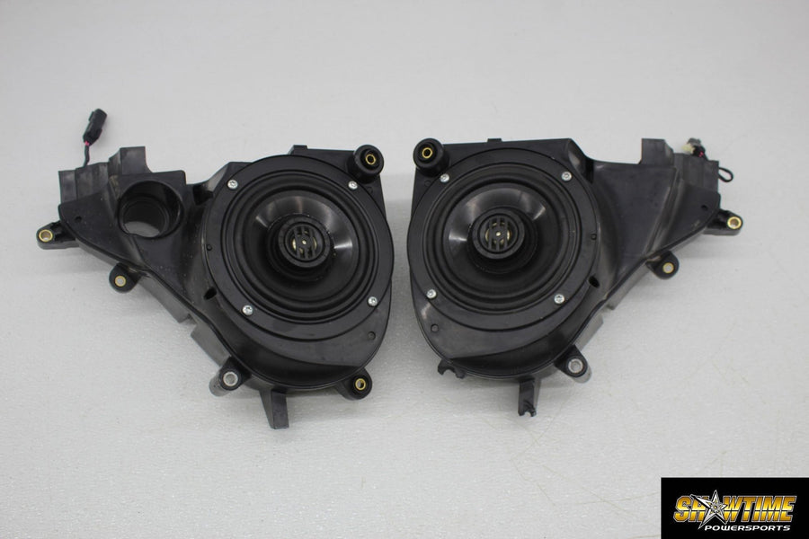 17-23 HARLEY-DAVIDSON STREET GLIDE FLHX LEFT RIGHT AUDIO RADIO SPEAKERS PODS SET