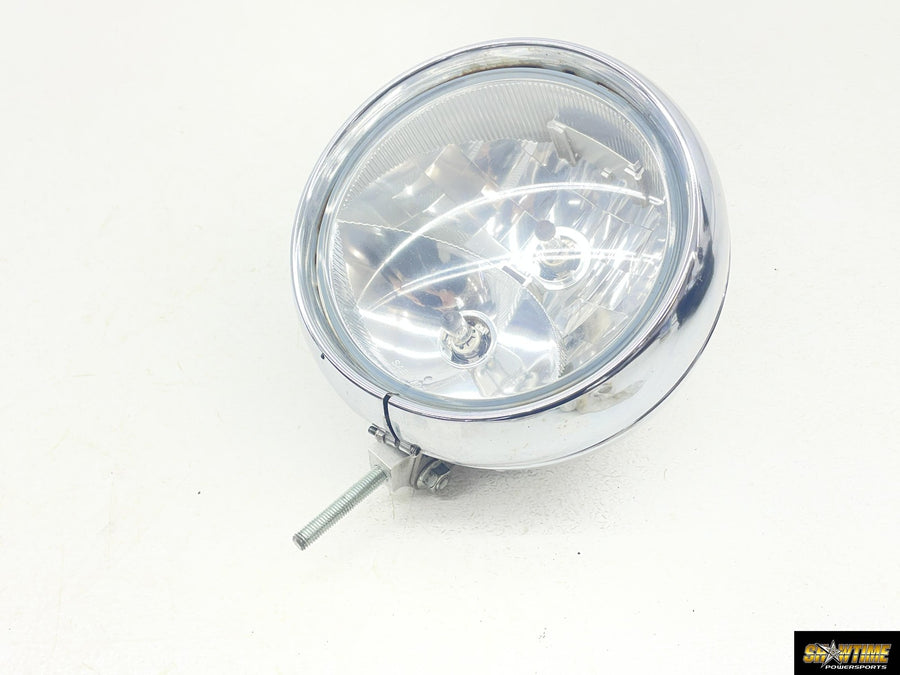04-06 VICTORY KINGPIN SINGLE HEADLIGHT HEAD LAMP LIGHT BUCKET 1014391 2410536