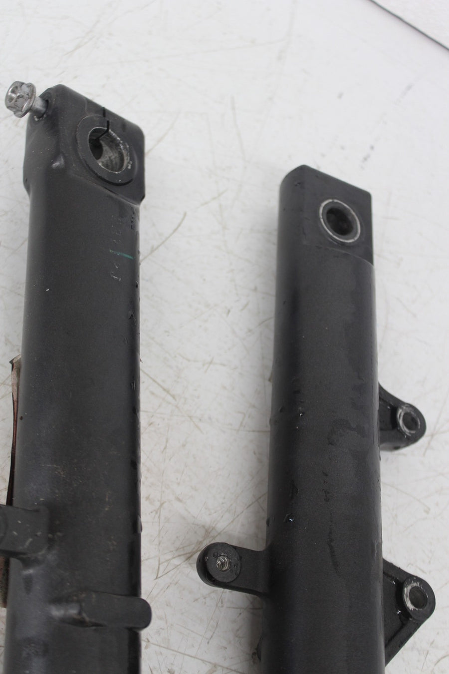 11-14 HONDA CBR250R FRONT END FORKS TRIPLE TREE CLAMP FORK TUBES FOR PARTS BENT